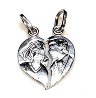 Pendant Cuori divisibili in White Gold CUORE DIV P T/Z 3.10 B